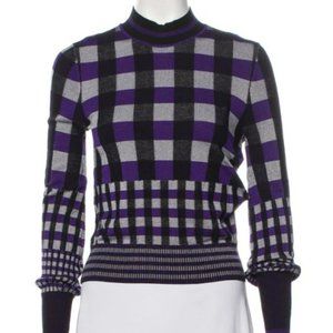 NWT Diane Von furstenberg Mock Neck Sweater